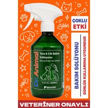 Dr.Animal Yara ve Cilt Bakım Solüsyonu 500 ml Çok Amaçlı Kullanım İçin Güvenli Formül