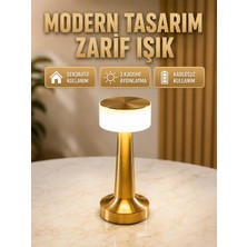 AyrStore Touch Gece Lambası – Dokunmatik Kontrol, Kablosuz Kullanım, Metal Gövde Yeni Nesil (Kopya)