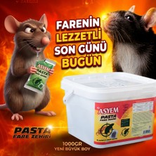 Volkan Ziraat Mühendislik Profesyonel Brofar 1000GR Pasta Yem | Köstebek, Körfare, Fare, Tarla Sıçanı, Köstük ve Kösnü Için köstebek zehiri köstebek yok edici yem köstebeği bitiren zehirli yem