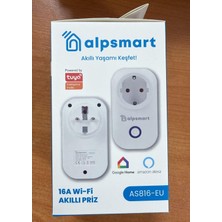 Alpsmart As 816-EU Wifi Akıllı Priz Tuya 16 Amper