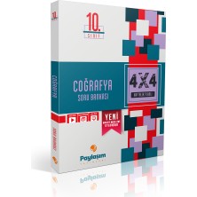 Paylaşım Yayınları 10. Sınıf Coğrafya Soru Bankası