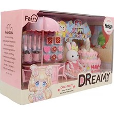 PopŞeker Bay Dreamy Mini Tavşan Oyun Evi Seti  - Çocuk Oyuncak Seti