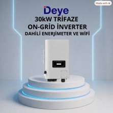 Hsa Elektronik Deye 30KW On-Grid Trifaze Inverter | Enerji Ölçer + Wi-Fi Dahil