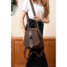 Just Polo Kadın Günlük Kullanıma Uygun Ayarlanabilir Askılı Lüks Sırt Çantası Shopper