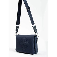 Just Polo Kadın Monogram Baskılı Orijinal Just & Polo El ve Omuz Çantası Ayarlanabilir Askısıyla 2120MH