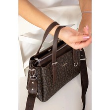 Just Polo Kadın Orijinal Ayarlanabilir Askılı Şık El ve Omuz Çantası Shopper Ebat : 18 x 25 cm