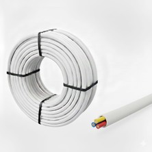 İNWATT 3x2.5 Tam Kesit Ttr Elektrik Uzatma Kablosu Beyaz (Metre Fiyatıdır)