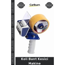 Floranova Özel Üretim Dayanıklı Metal Gövde Ergonomik Sap Keskin Bıçaklı Profesyonel Ayarlı Koli Bant Kesici M