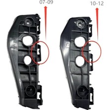 Bayram Ön Tampon Bağlantı Braketi Toyota Corolla 2007-2009 (SOL)