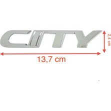 Bayram Bagaj Kapak "City" Yazısı Honda City 2002-2007
