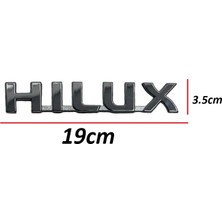 Bayram Bagaj Kapak "HILUX" Yazısı Toyota Hilux Vigo 2006-2015