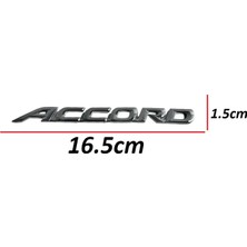 Bayram Bagaj Kapak "Honda Accord" Yazısı Honda Accord 2003-2007