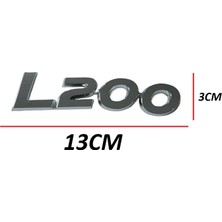 Bayram Bagaj Kapak "L200" Yazısı Mitsubishi L200 CR 2007-2021