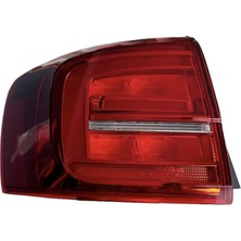 Bayram Dış Stop Lambası Volkswagen Jetta 7 2014-2017 (SOL, LEDLİ, 5 FİŞLİ)