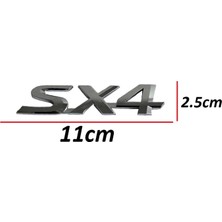 Bayram Bagaj Kapak "SX4" Yazısı Suzuki SX4 2007-2013