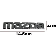 Bayram Bagaj Kapak "MAZDA" Yazısı Mazda 323 1992-2002 / Mazda 626 1992-2002 / Mazda 2 2002-2015 / Mazda 3 2