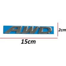 Bayram Bagaj Kapak "Awd" Yazısı Honda CRV 2017-2019