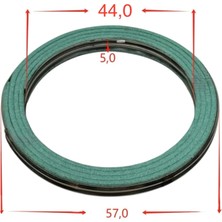 Bayram Egzoz Boğaz Contası Toyota Corolla AE92 / AE101 1988-1998 (44x57x5, 1.6 4AFE-4AF)