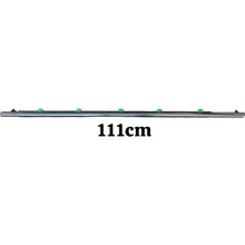 Bayram Ön Kapı Cam Dış Sıyırıcı Fitili Honda CRV 2007-2011 (SOL, NİKELAJLI)