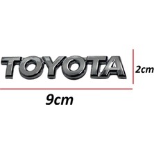 Bayram Bagaj Kapak "TOYOTA" Yazısı Toyota Corolla AE101 1992-2001
