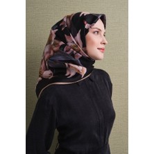 Armine Ipek Eşarp 2027 Kış - 9620-36 Siyah Twill