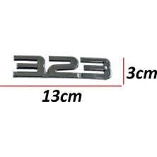Bayram Bagaj Kapak "323" Yazısı Mazda 323 1998-2002