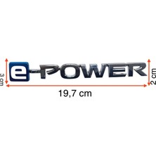 Bayram Bagaj Kapak "E-Power" Yazısı Nissan Qashqai 2021-2024