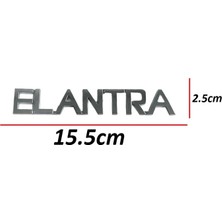 Bayram Bagaj Kapak "Hyundai Elantra" Yazısı Hyundai Elantra 2001-2006