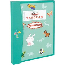 ALK 03 569 Ahşap Manyetik Tangram -Pilsan Oyuncak