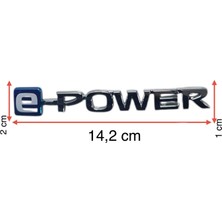 Bayram Ön Kapı veya Bagaj Kapak "E-Power" Yazısı Nissan Qashqai 2021-2024
