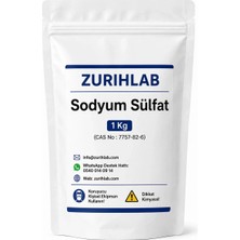ZURIHLAB Sodyum Sülfat 1 KG - (CAS No : 7757-82-6)
