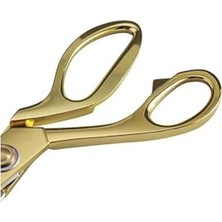 Die Grup Büyük Boy Metal Terzi Makası, Altın Renk, 26 cm Uzunluk