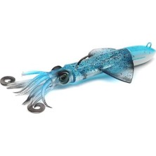 Die Grup Xipi Evo Silikon Kalamar 190 gr Kafa 170MM Vücut #3 Blue Glow