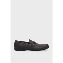 Kanuga Erkek Loafer Deri Ayakkabı Kahve K-FSC3286