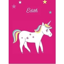 Vintessy Edith: Einhorn Malbuch / Tagebuch / Notizbuch - Dın A4 - Blanko (German Edition)