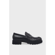 Tamer Tanca Erkek Deri Loafer Siyah TT987231