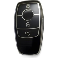 Die Grup 4 Butonlu Anahtar Kılıfı, Mercedes Smart Için Uyumlu