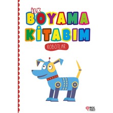 Vintessy Ilk Boyama Kitabım Robotlar
