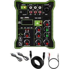 Die Grup Stüdyo Kayıt Için Ses Kartlı Mixer - 48V Phantom Power