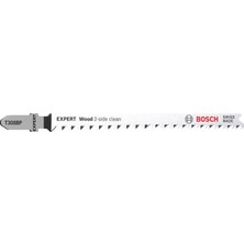 Vintessy Bosch Professional 3 x Dekupaj Testere Bıçağı Expert 'wood 2-Side Clean' T 308 Bp (Kontrplak, Ma