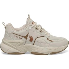 U.s. Polo Assn. 6f Isabella 6pr Bej Kadın Sneaker