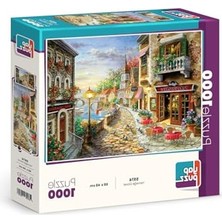Die Grup 1000 Parçalı Yemeğe Davet Temalı Puzzle Seti
