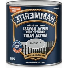 Die Grup Pürüzsüz Metal Boyası, 0.75 Lt Koyu Siyah Renk ile