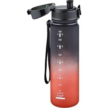 Die Grup 500ML Motivasyon Su Matarası, Çift Renkli ve Ergonomik Tasarım