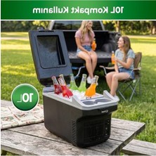 Die Grup 10 Litre Taşınabilir Araç Içi Buzdolabı, 12V