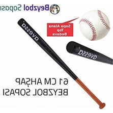 Die Grup 61 cm Ahşap Beyzbol Sopası, Beyzbol Topu Hediye