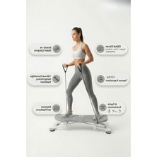 Die Grup Dijital Ekranlı 6 Fonksiyonlu Kaydırmalı Fitness Board, Evde Spor Aleti