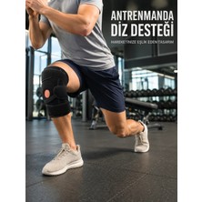 Grandor Ayarlanabilir Ligamentli Dizlik Patella Silikon Pedli Nefes Alabilir Diz Koruyucu