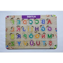 Die Grup Eğitici Ahşap Alfabe Puzzle, Çocuk Gelişimine Katkı Sağlar