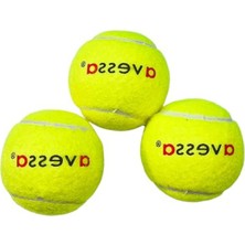 Die Grup Avessa Tenis Topu, 3'lü Paket, Hoby ve Amatör Kullanım, Sarı, TT-100